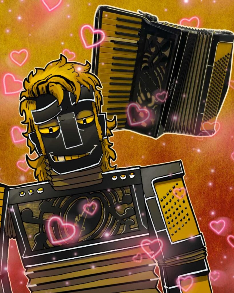 I’m Crushing On a 40s Accordion Named Blackjack