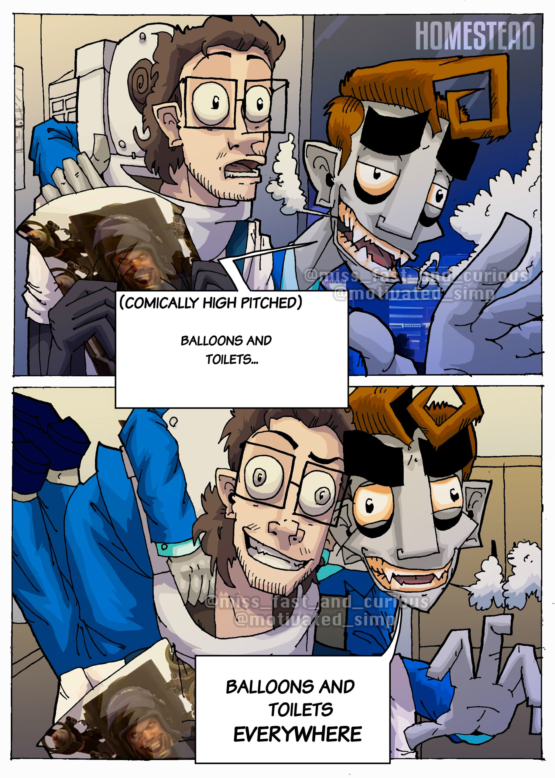 Art Fight Comics: Typical Office Routine