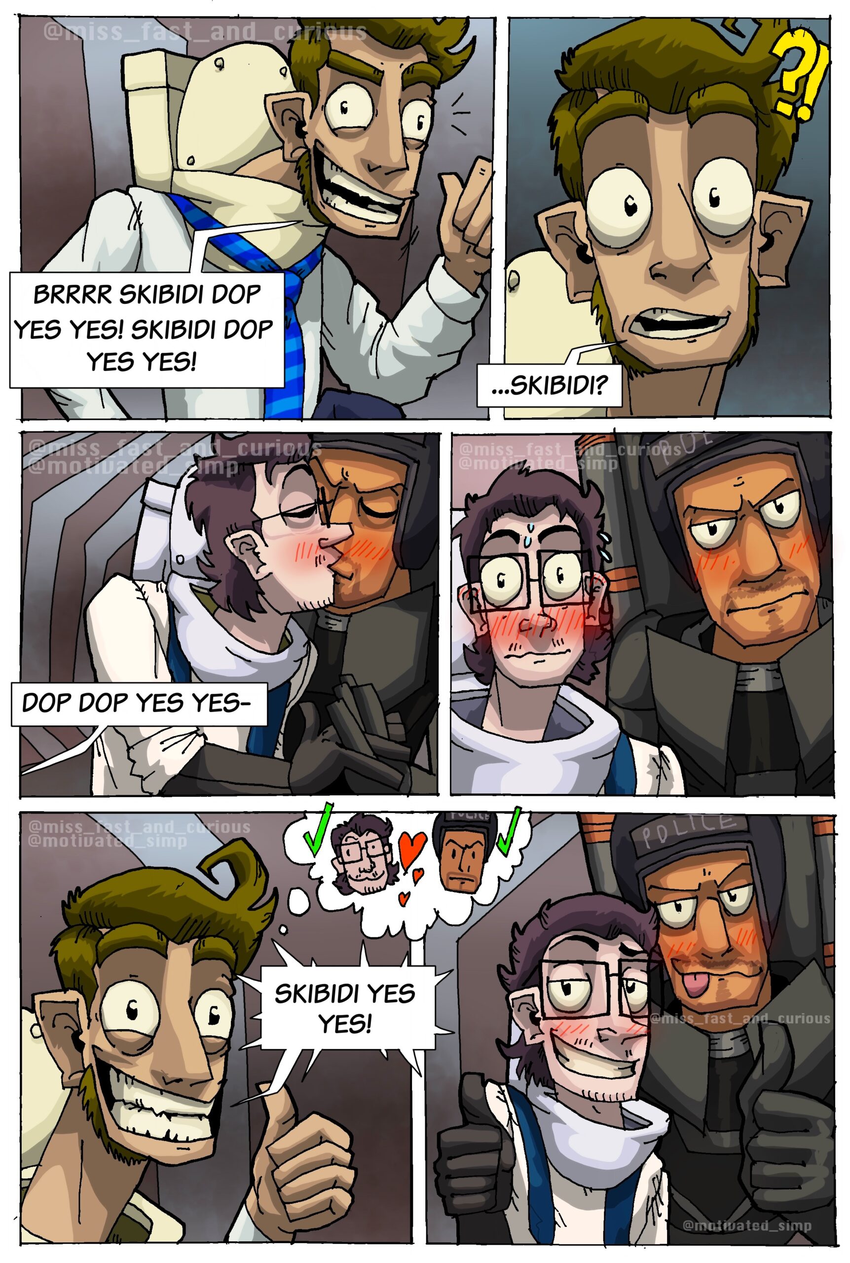 Art Fight Comics: Skibidi Dop Dop Yes?