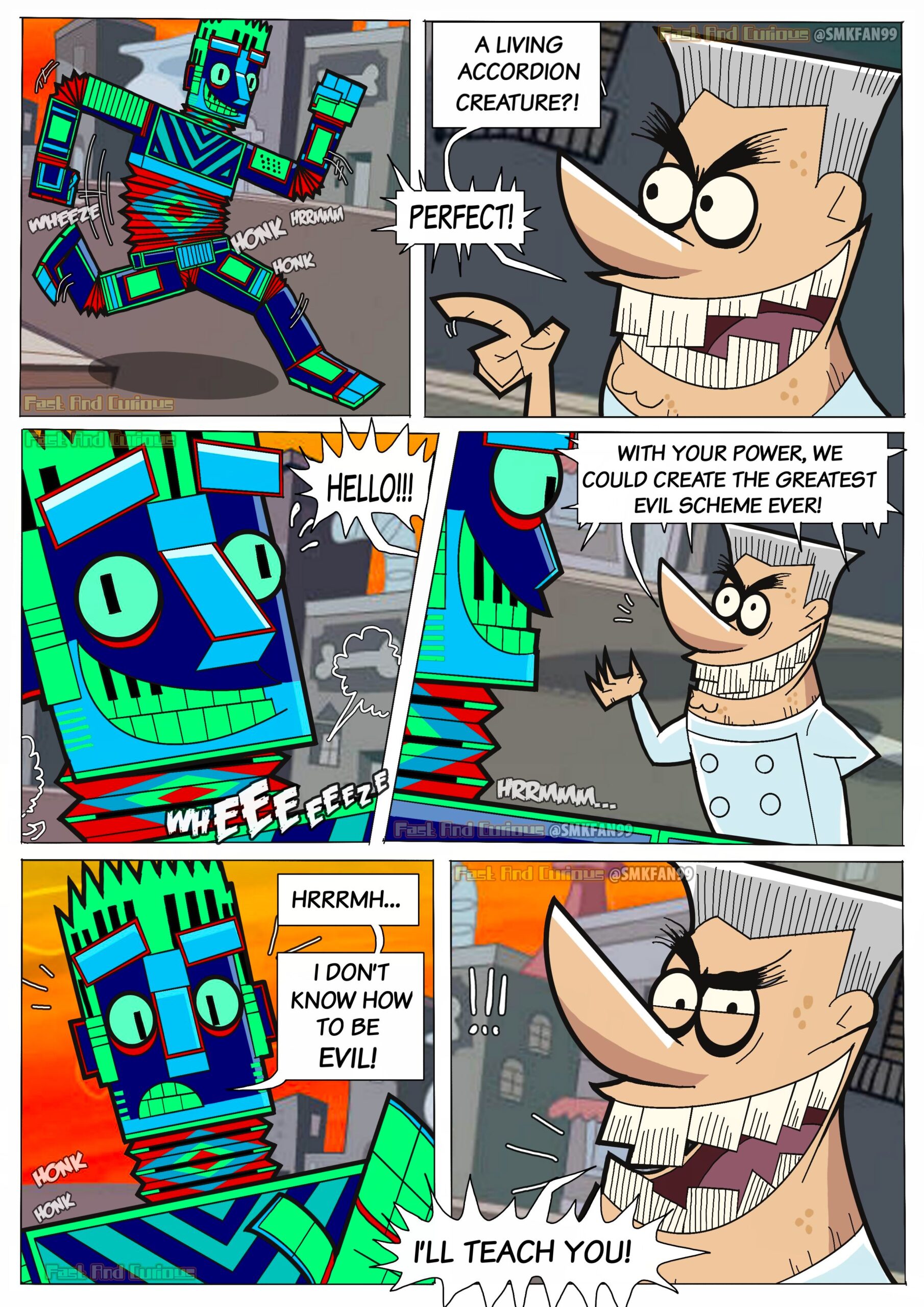 Art Fight Comics: T.U.F.F. Cordion’s Evil Temptation
